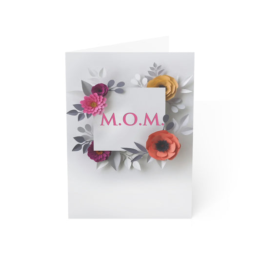 M.O.M. Mothers Day Card